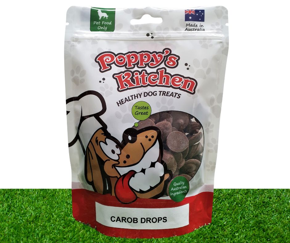 Poppys Kitchen Australian Made Carob Dog Treats 150G