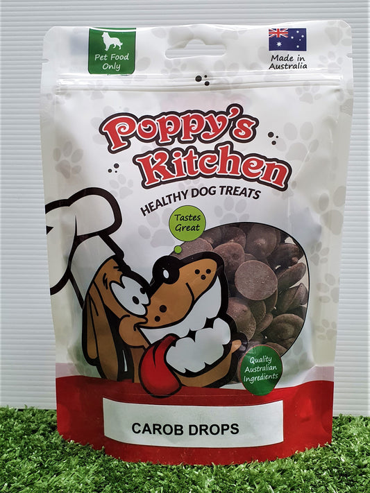Poppys Kitchen Australian Made Carob Dog Treats 150G