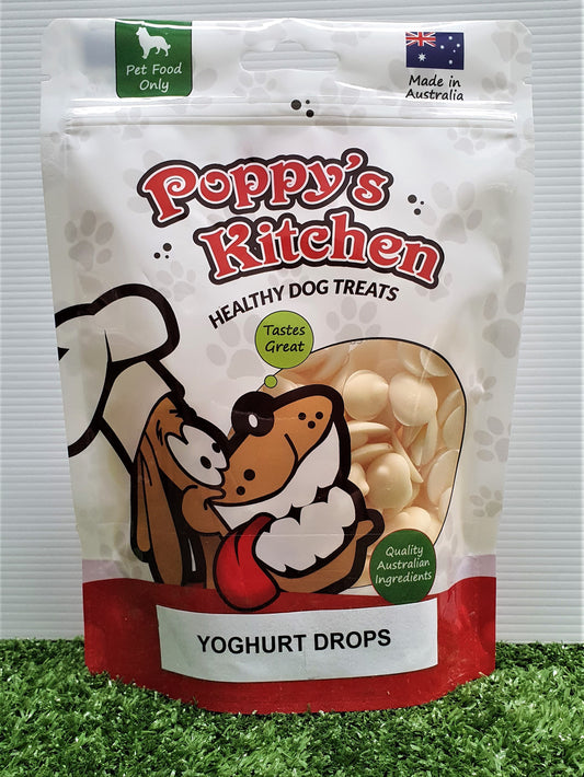 Poppys Kitchen Australian Made Yoghurt Dog Treats 150G